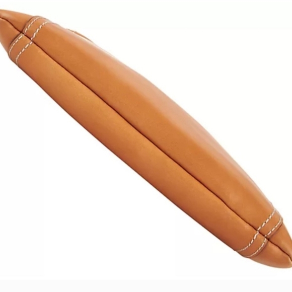 G.I.L.I. Leather Double Zip Flat Crossbody Terra - Picture 17 of 17